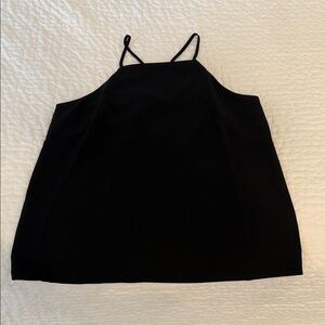 Women's Black Sleeveless Top